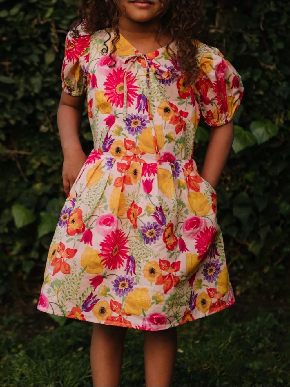 Mini fleur dress